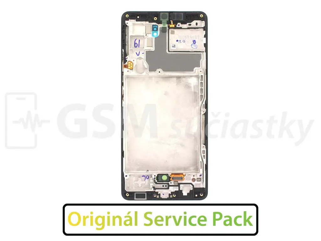 Samsung A426 Galaxy A42 5G LCD displej + Dotykové sklo a Rám Originál