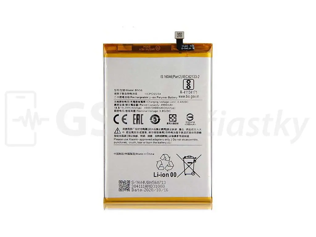 Baterie Xiaomi Redmi 9A, 9AT, Redmi 9C, Redmi A2 BN56 OEM