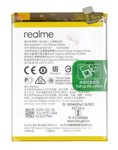 Baterie Realme 6, 6S, 6 Pro BLP757