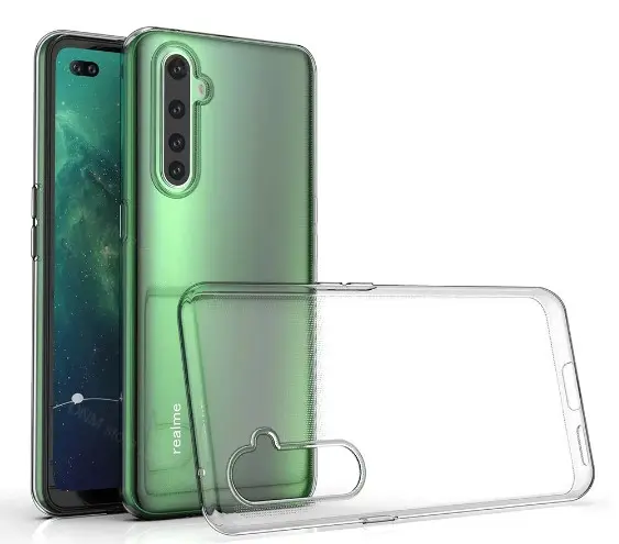 Průhledné silikonové pouzdro Realme X50 Pro