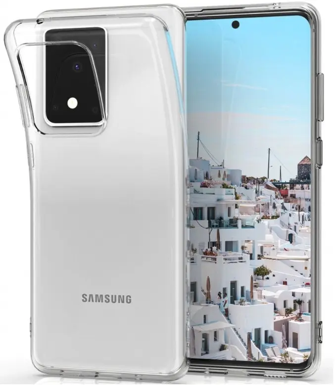 Průhledné silikonové pouzdro Samsung G988 Galaxy S20 Ultra
