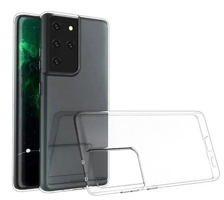Průhledné silikonové pouzdro Samsung G998 Galaxy S21 Ultra 5G