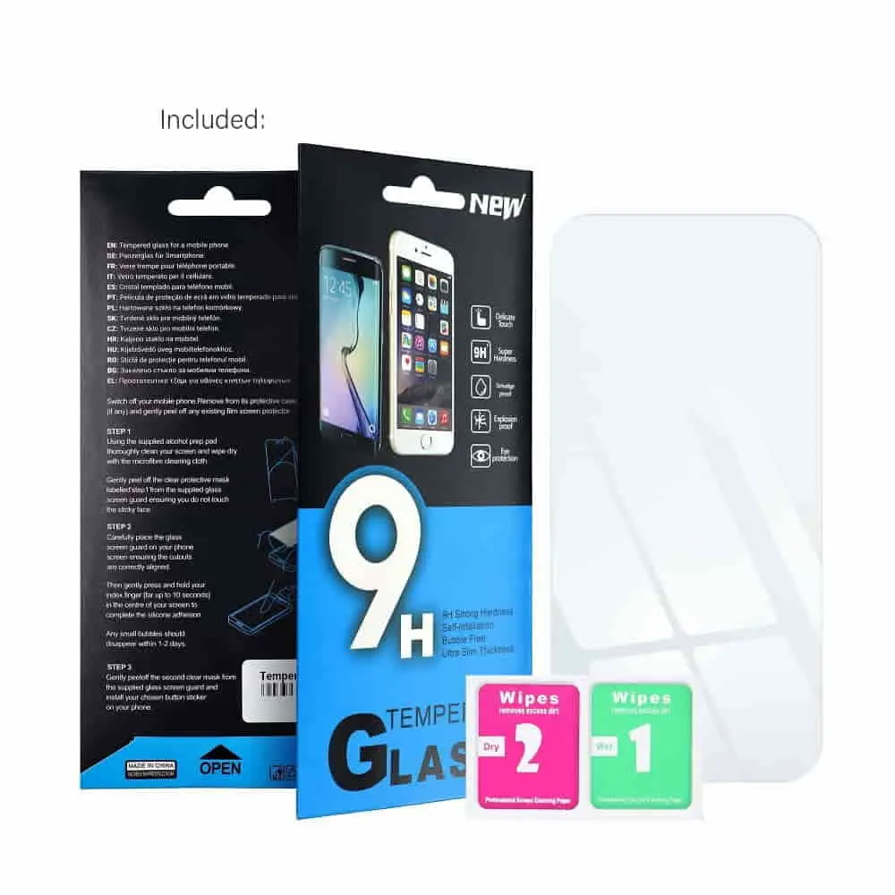 Ochranné tvrzené sklo 9H iPhone 5, 5S, 5C, SE