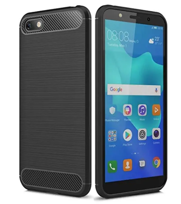 Karbonové pouzdro Huawei Y5 2018, Honor 7s