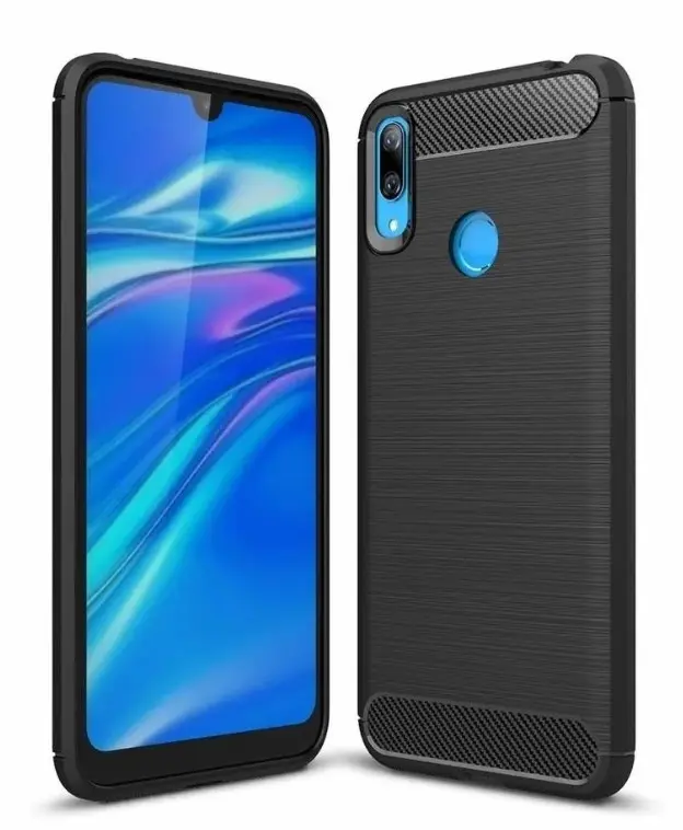 Karbonové pouzdro Huawei Y7 2019, Honor 8C