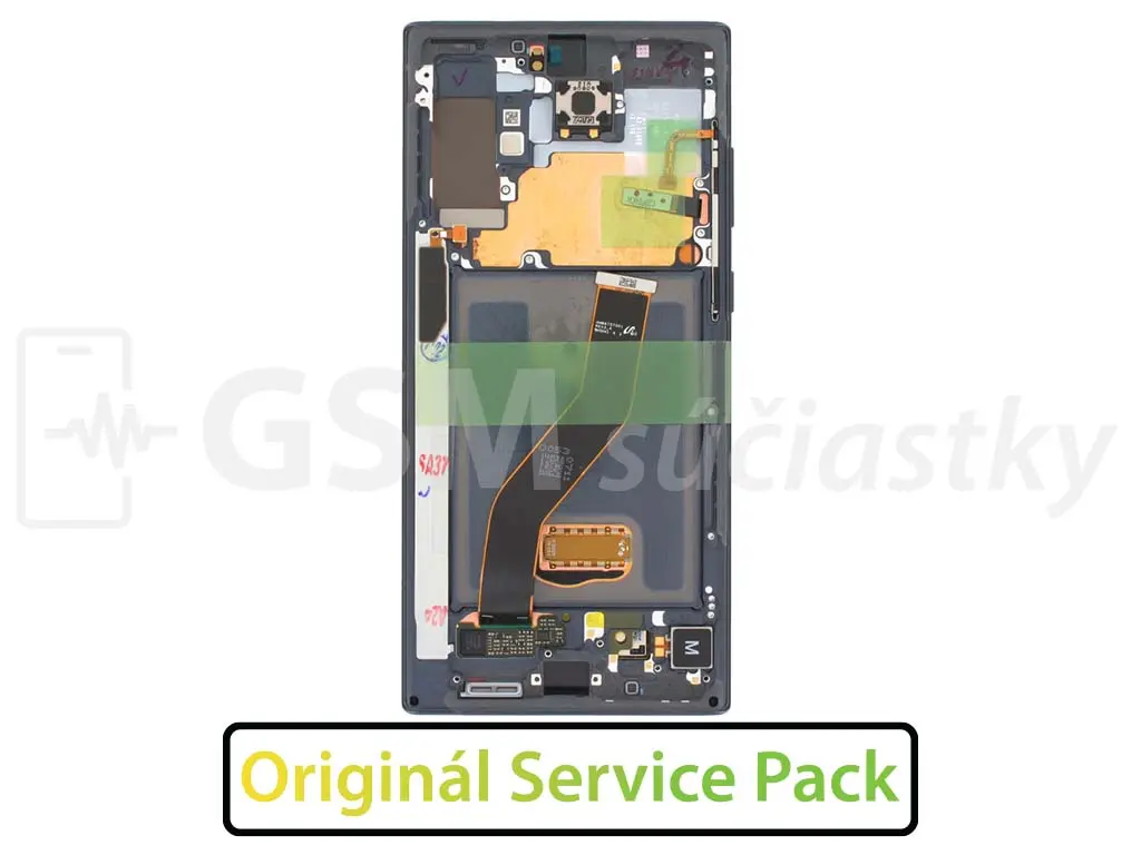 Samsung N975 Galaxy Note 10 Plus LCD displej + Dotykové sklo a Rám Original
