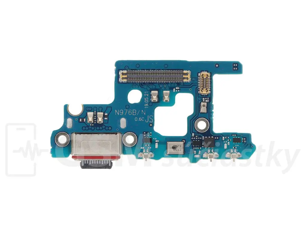 PCB deska nabíjení Samsung N975 Galaxy Note 10 Plus nabíjecí konektor, mikrofon