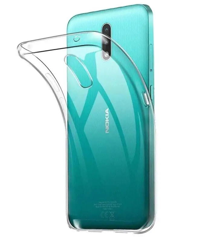 Průhledné silikonové pouzdro Nokia 2.3