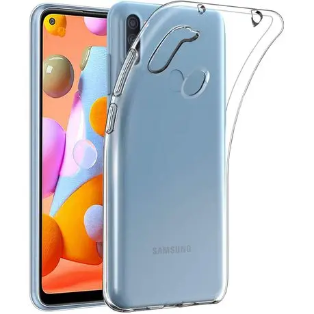 Průhledné silikonové pouzdro Samsung Galaxy A11, M11