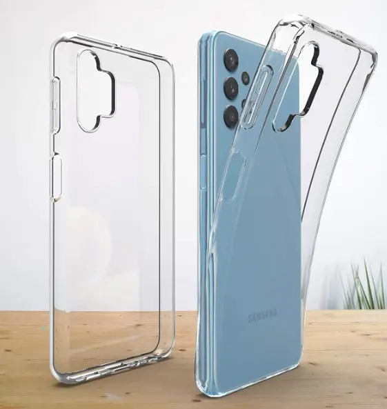 Průhledné silikonové pouzdro Samsung Galaxy A32 5G, A326