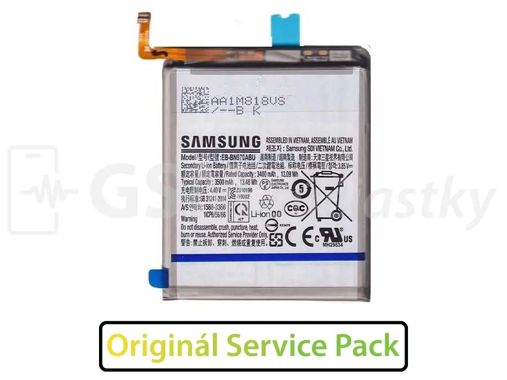 Baterie Samsung N970 Galaxy Note 10 BN970ABU Originál