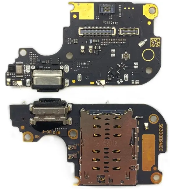 Deska nabíjení Xiaomi Mi 10T Lite nabíjecí konektor, mikrofon