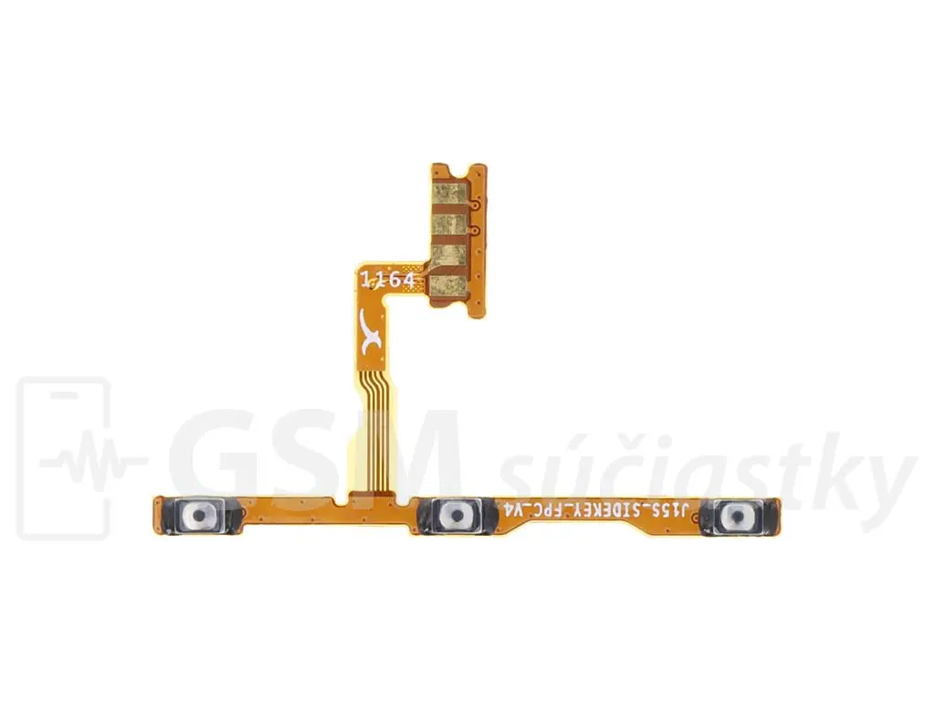 Flex kabel Power Xiaomi Redmi Note 9 zapínání, hlasitosti
