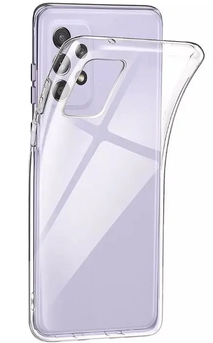 Průhledné silikonové pouzdro Samsung Galaxy A32 4G, A325