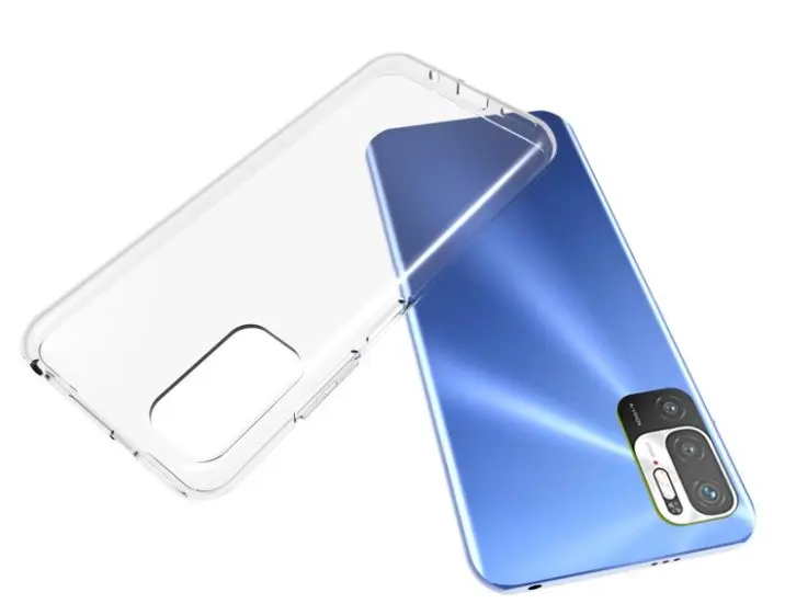Průhledné silikonové pouzdro Xiaomi Redmi Note 10 5G, Poco M3 Pro