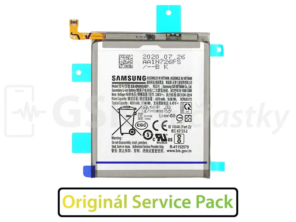 Baterie Samsung Galaxy Note 20 Ultra 5G BN985ABY Original