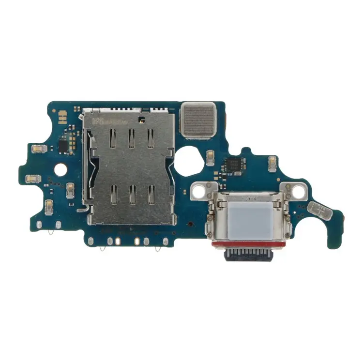 PCB deska, nabíjecí konektor a mikrofon Samsung G911 Galaxy S21 5G
