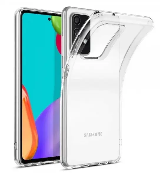 Průhledné silikonové pouzdro Samsung Galaxy A52, A52s 5G, A52 5G