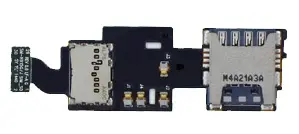 Flex kabel SIM karty a paměťové karty SD Samsung N915FY Galaxy Note Edge