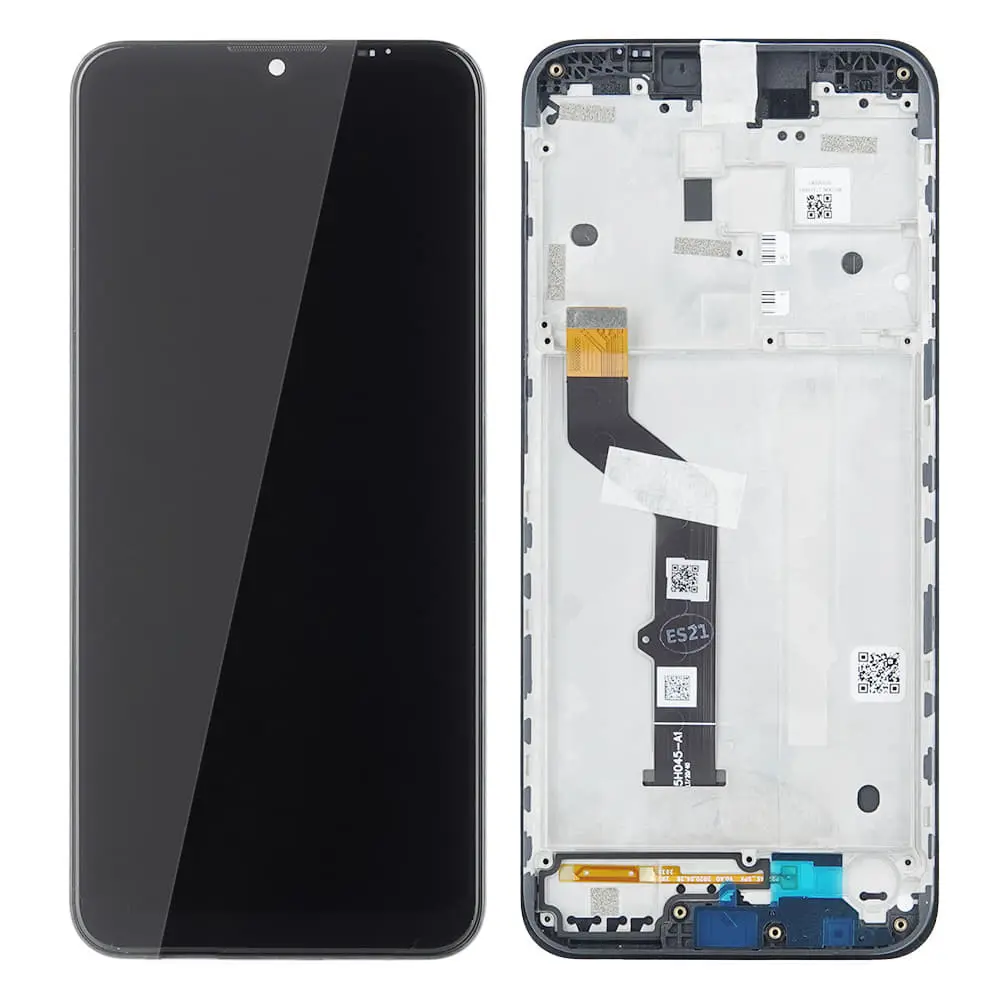 Motorola Moto E7 Plus LCD displej + Dotykové sklo a rám Originál