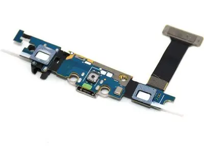 Flex kabel nabíjení Samsung G925F Galaxy S6 Edge - nabíjecí konektor, mikrofon