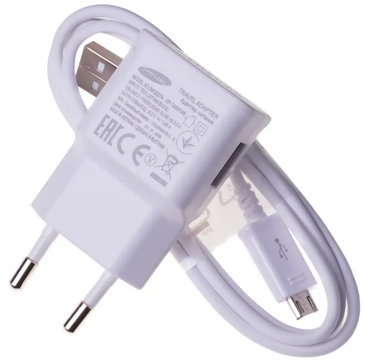 Síťová nabíječka micro USB Samsung EP TA50EWE + DU4AWE