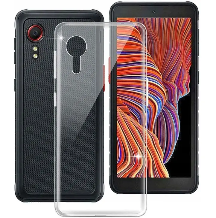 Průhledné silikonové pouzdro Samsung Galaxy Xcover 5,G525