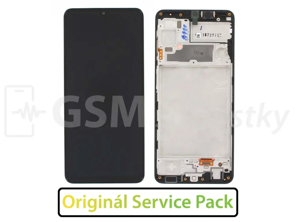 Samsung A225 Galaxy A22 LCD displej + Dotykové sklo a rám Originál
