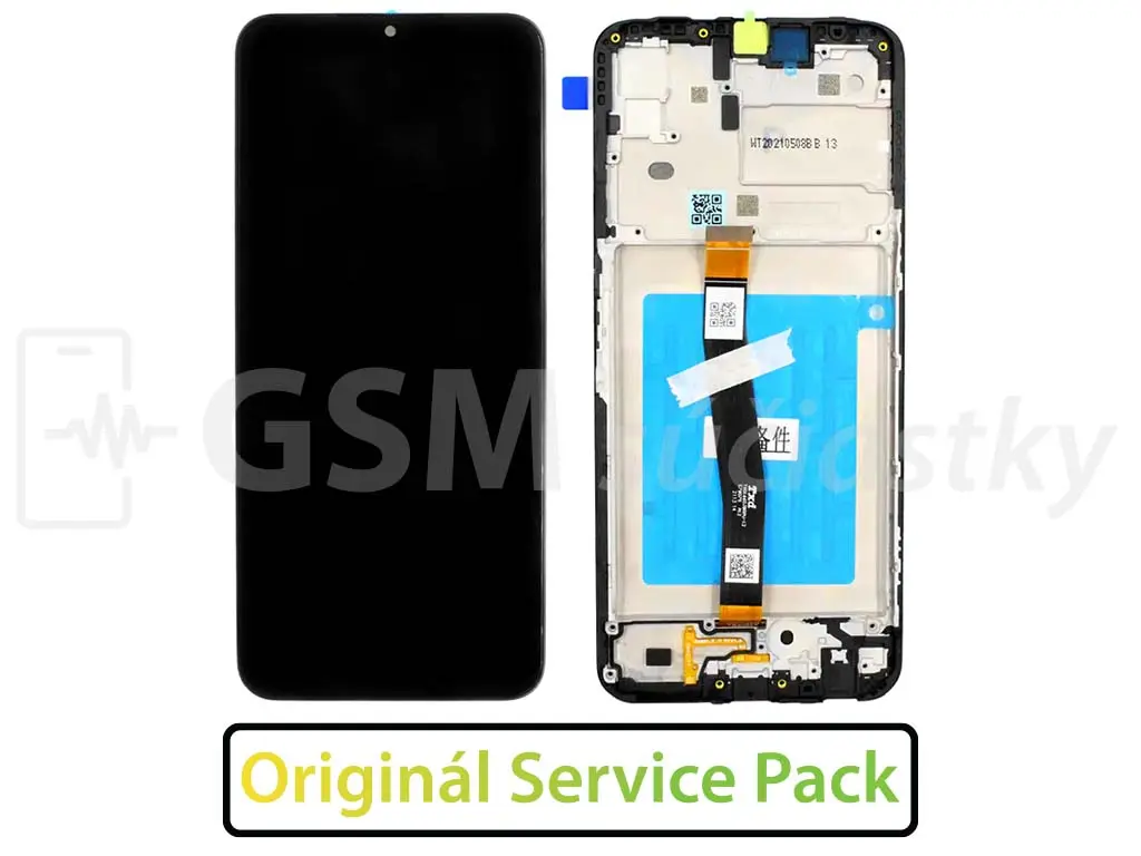 Samsung A226 Galaxy A22 5G LCD displej + Dotykové sklo a rám Originál