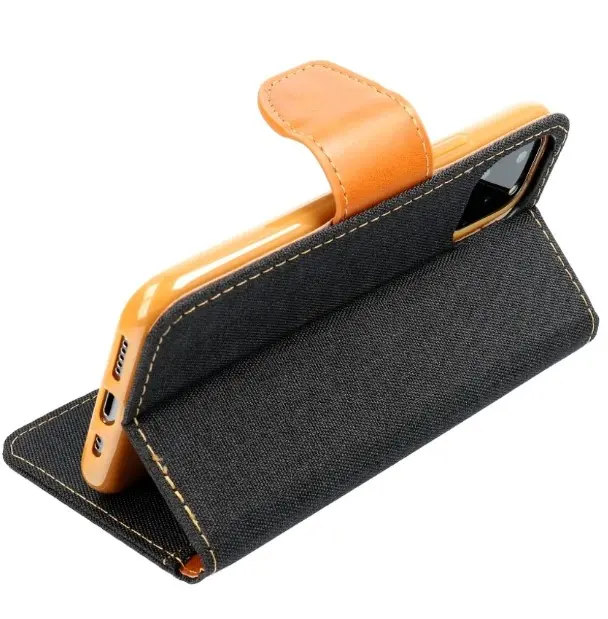 Černé knižní pouzdro iPhone 6, iPhone 6S Plus