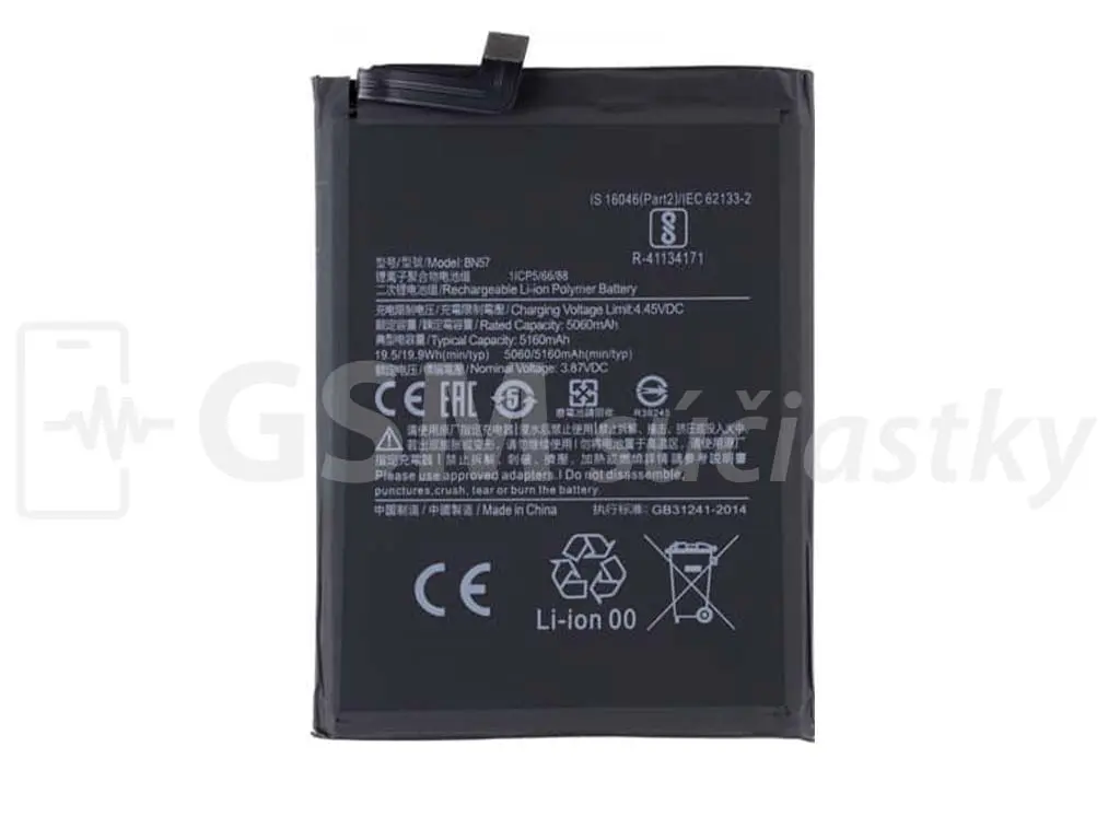 Baterie Xiaomi Poco X3 NFC, Poco X3 Pro - BN57
