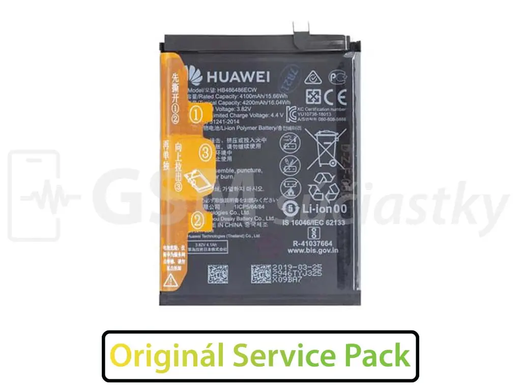 Baterie Huawei P30 Pro, Mate 20 Pro HB486486ECW