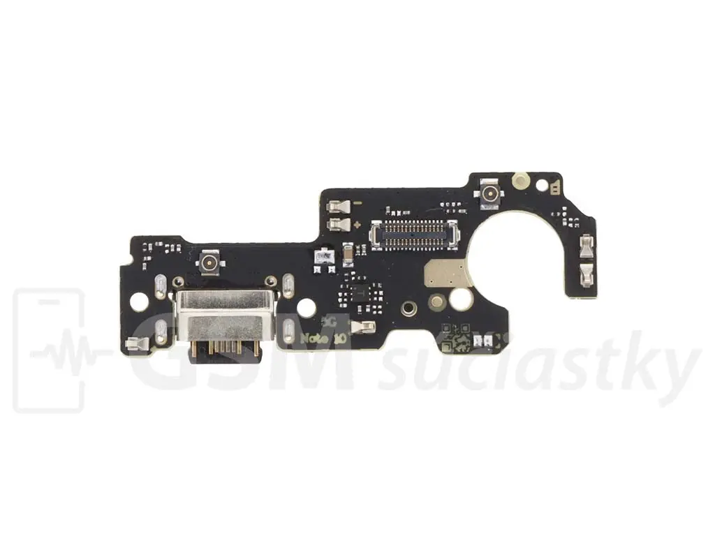 PCB deska nabíjení Xiaomi Redmi Note 10, Poco M3 Pro 5G nabíjecí konektor, mikrofon