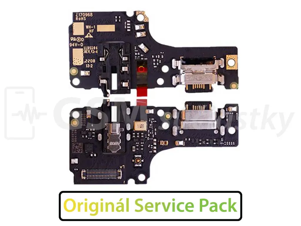 Originální PCB deska Xiaomi Redmi Note 10, Note 10s - nabíjecí konektor, mikrofon