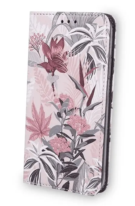 Dámské knižní pouzdro iPhone 12 mini – květy
