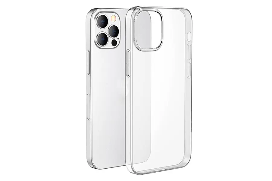 Průhledné silikonové pouzdro iPhone 13 Pro Max