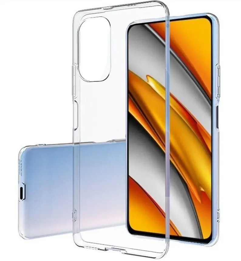 Průhledné silikonové pouzdro Xiaomi Mi 11i, Poco F3