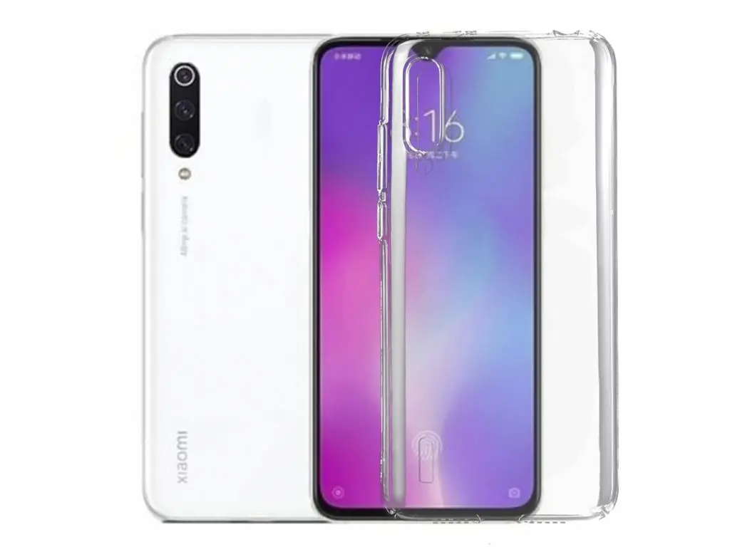 Průhledné silikonové pouzdro Xiaomi Mi 9 Lite