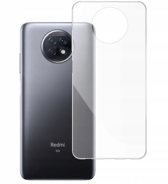 Průhledné silikonové pouzdro Xiaomi Redmi Note 9T 5G