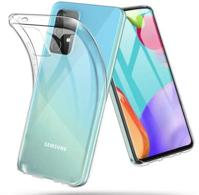 Průhledné silikonové pouzdro Samsung Galaxy A03s