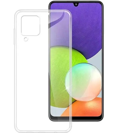 Průhledné silikonové pouzdro Samsung Galaxy A22, M22