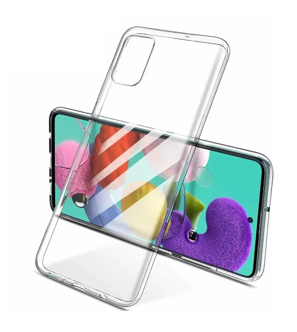 Průhledné silikonové pouzdro Samsung Galaxy A51