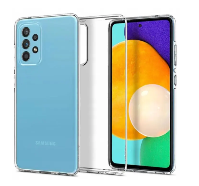 Průhledné silikonové pouzdro Samsung Galaxy A72
