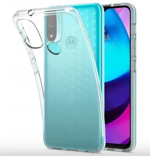 Průhledné silikonové pouzdro Motorola Moto E20, E30, E40, E20S