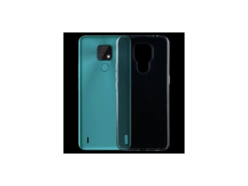 Průhledné silikonové pouzdro Motorola Moto E7