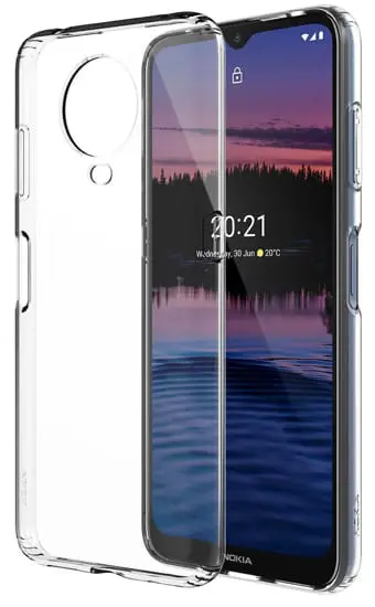 Pouzdro na Nokia G10, G20 silikonové průhledné