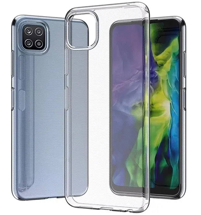 Průhledné silikonové pouzdro Samsung Galaxy A22 5G, A226