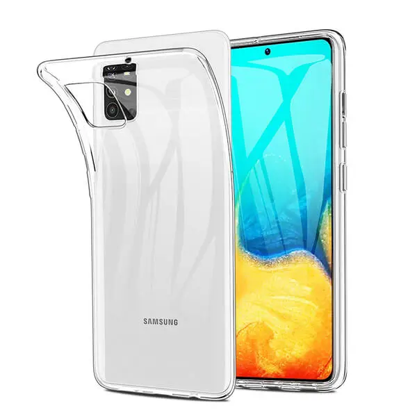 Průhledné silikonové pouzdro Samsung Galaxy M31s