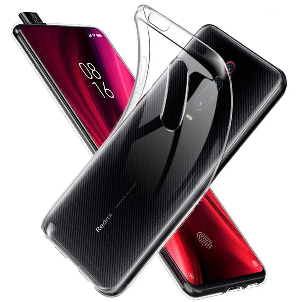 Průhledné silikonové pouzdro Xiaomi Mi 9T, Mi 9T Pro