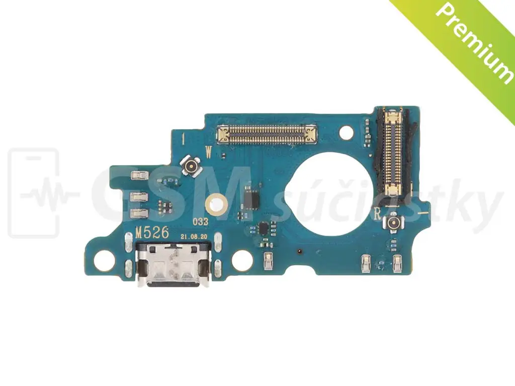 Deska nabíjení Samsung M526B Galaxy M52 5G nabíjecí konektor, mikrofon premium